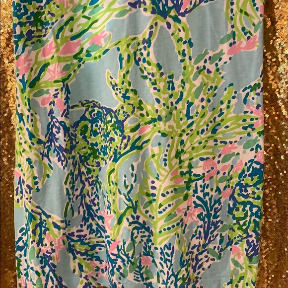 Lilly Pulitzer Brewster Dress in Sky Blue Heaven - Picture 2 of 6